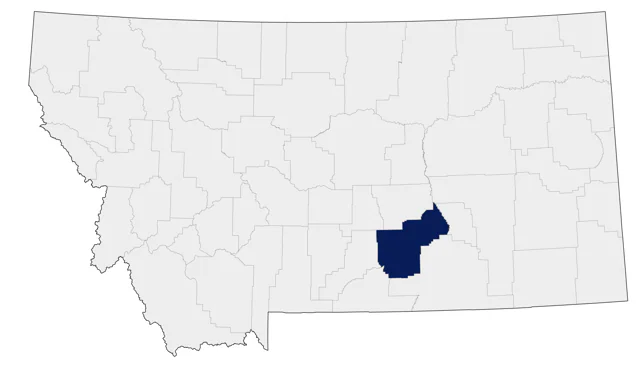 Pyrrhuloxia county map