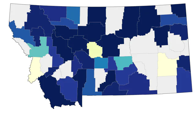Sanderling county map