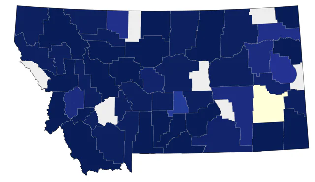 Semipalmated Plover county map
