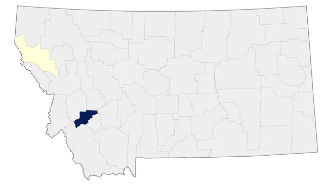 Tufted Duck county map