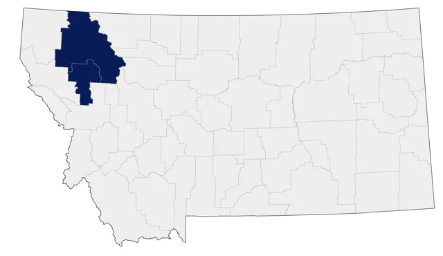 Whooper Swan county map
