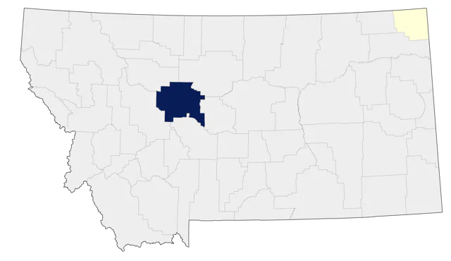 Winter Wren county map