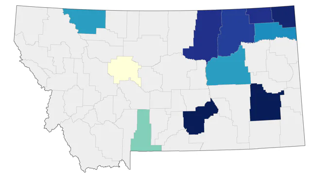 Yellow-bellied Sapsucker county map