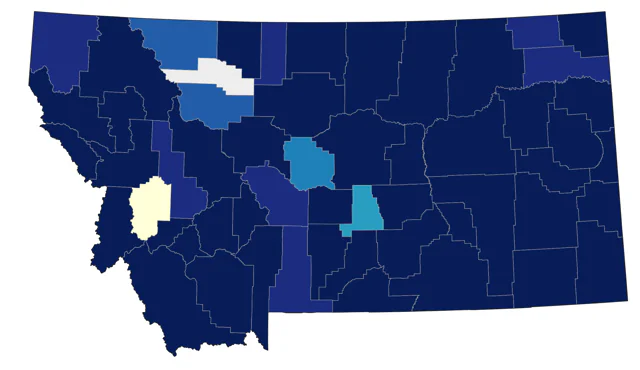 Yellow-breasted Chat county map