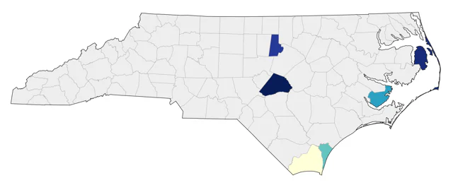 Black Swan county map