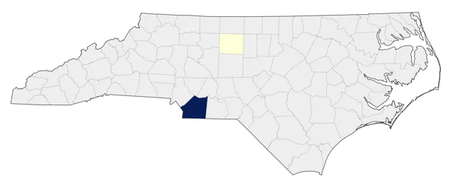 Broad-tailed Hummingbird county map