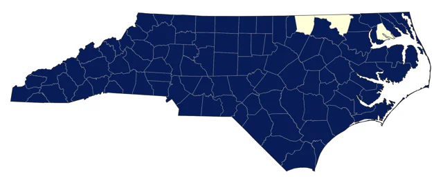 Cooper's Hawk county map