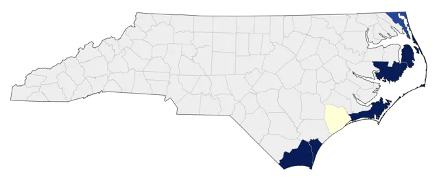 Cory's Shearwater county map