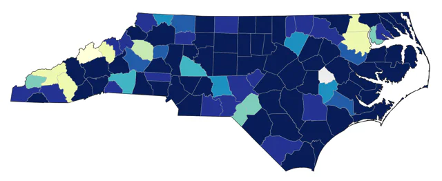 Gadwall county map