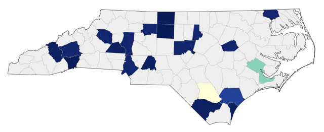 Limpkin county map