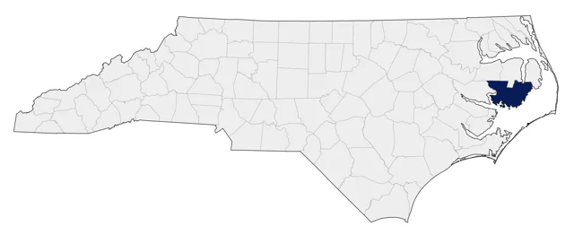 Little Egret county map
