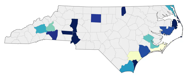 Pacific Loon county map