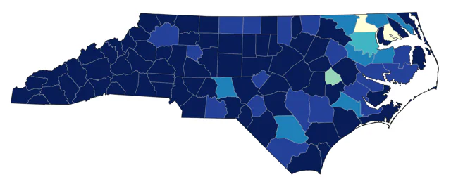 Pine Siskin county map