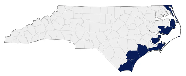 Razorbill county map