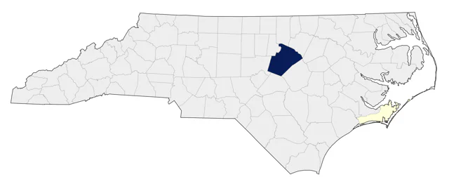 Red-footed Booby county map