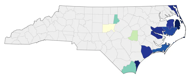 Ruff county map