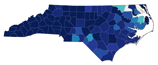 Veery county map