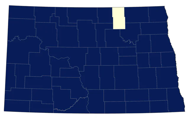 American Robin county map
