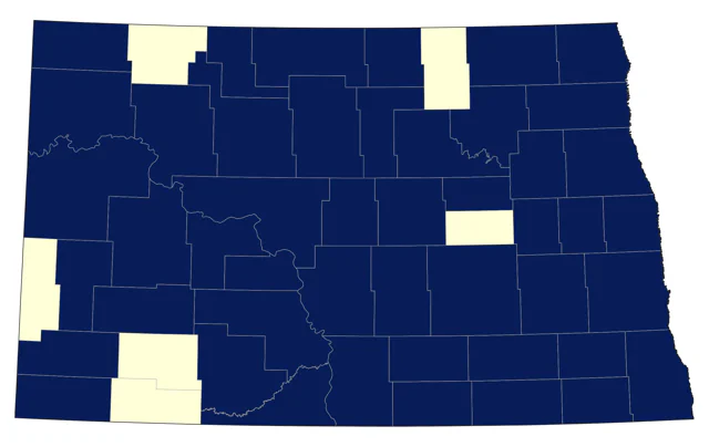 Bald Eagle county map
