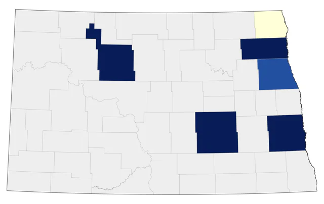 Boreal Owl county map