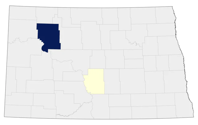 Brambling county map