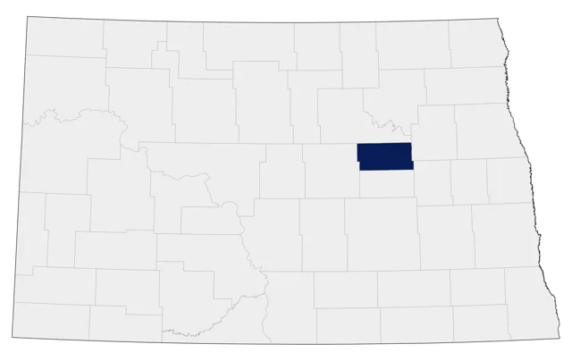 Golden Pheasant county map