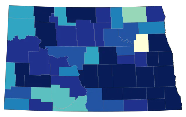 Gray-cheeked Thrush county map