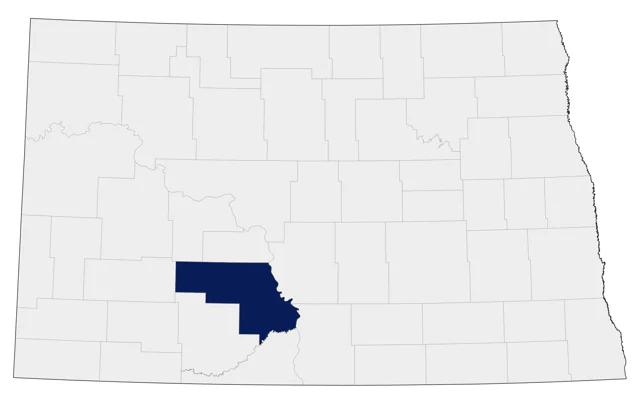 Inca Dove county map