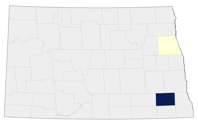 Kentucky Warbler county map