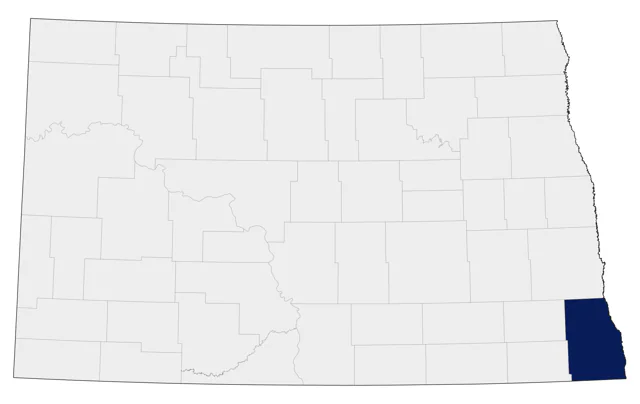 Mandarin Duck county map