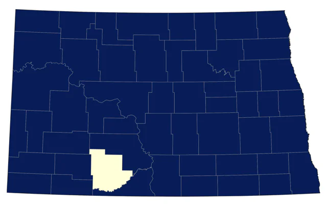 Northern Pintail county map