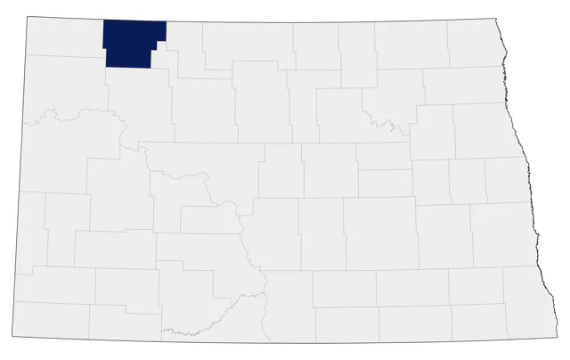 Northern Wheatear county map