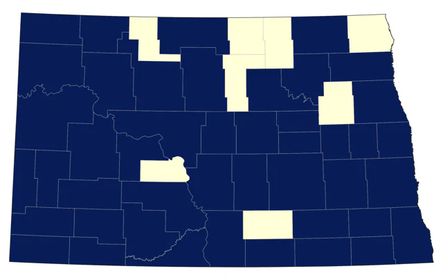 Orchard Oriole county map