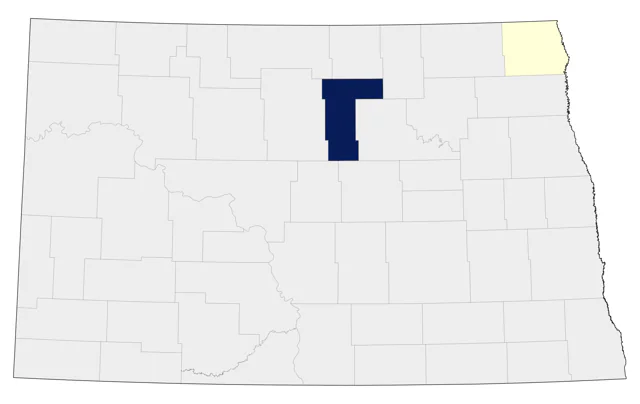 Passenger Pigeon county map