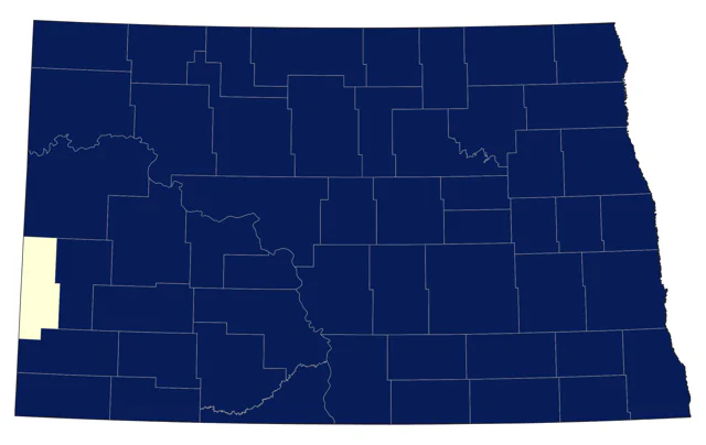 Ring-billed Gull county map