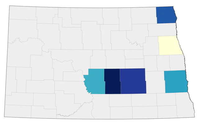 Ruff county map