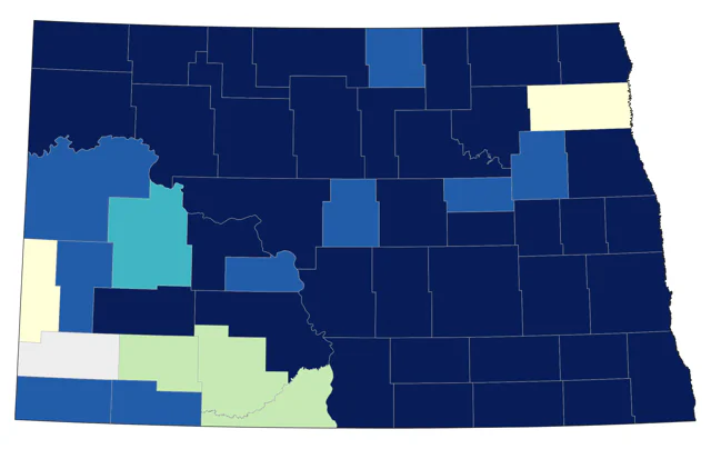 Snow Goose county map