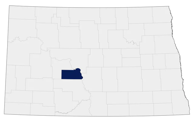 Thick-billed Kingbird county map