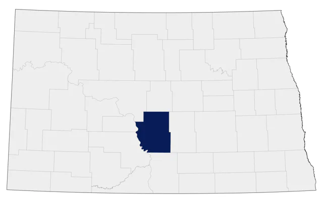 Western Flycatcher county map