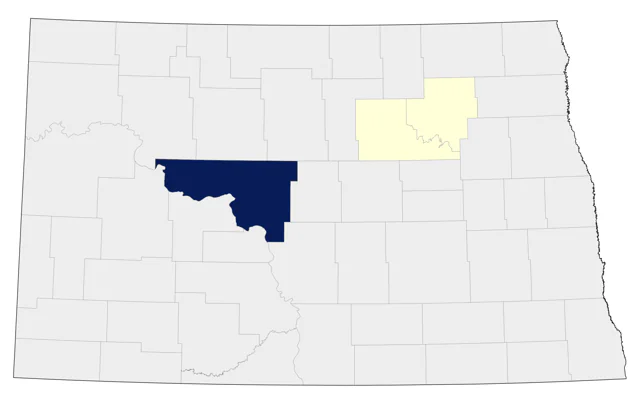 Yellow-billed Loon county map