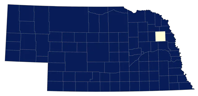 American Kestrel county map