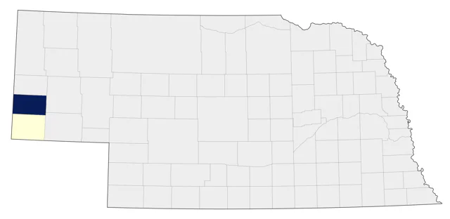 Ash-throated Flycatcher county map