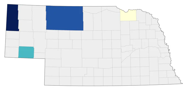 Canyon Wren county map