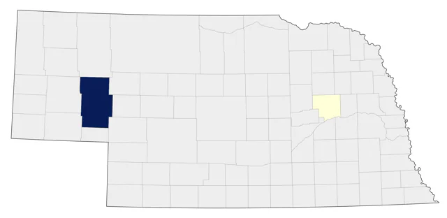 Crested Caracara county map