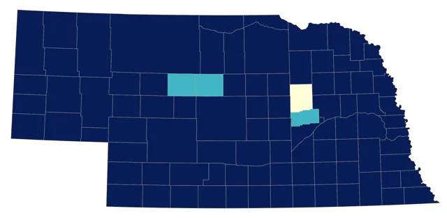 Gadwall county map