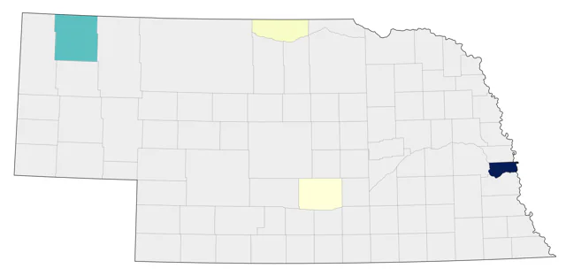 Inca Dove county map