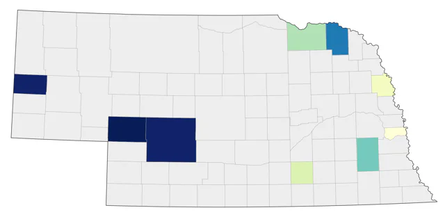 Little Gull county map