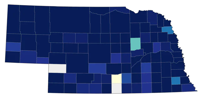 Marsh Wren county map
