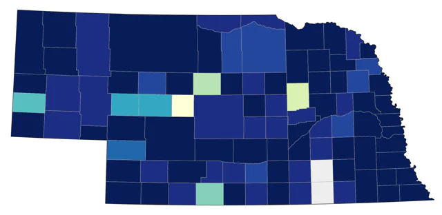 Osprey county map