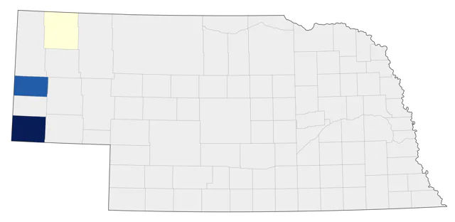 Pacific Wren county map